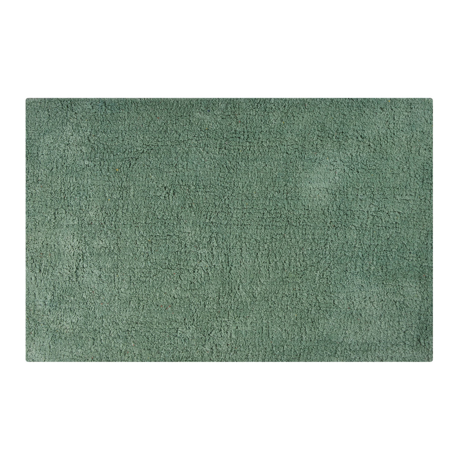 MSV Badkamerkleedje-badmat tapijt voor de vloer groen 40 x 60 cm Badmatjes