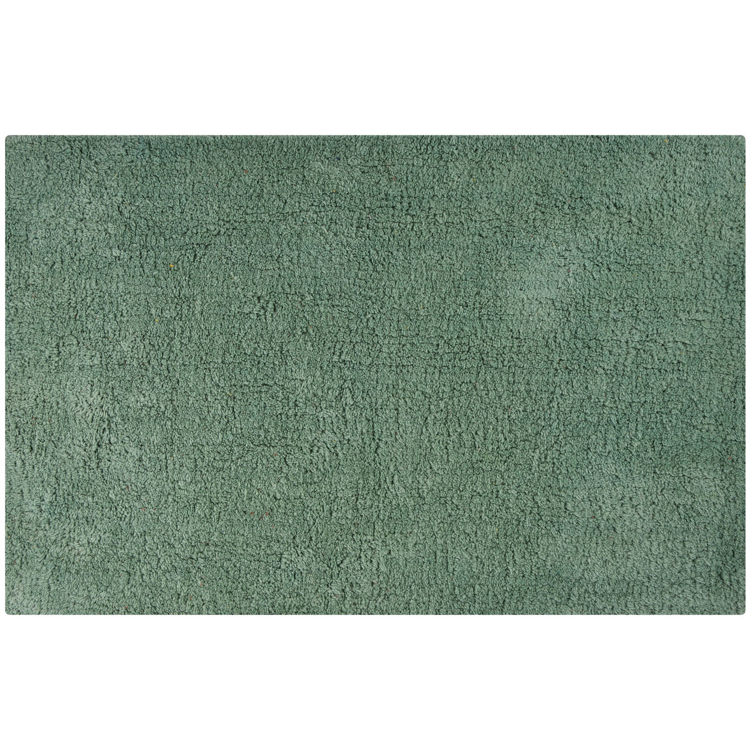 MSV Badkamerkleedje-badmat voor de vloer groen 45 x 70 cm Badmatjes