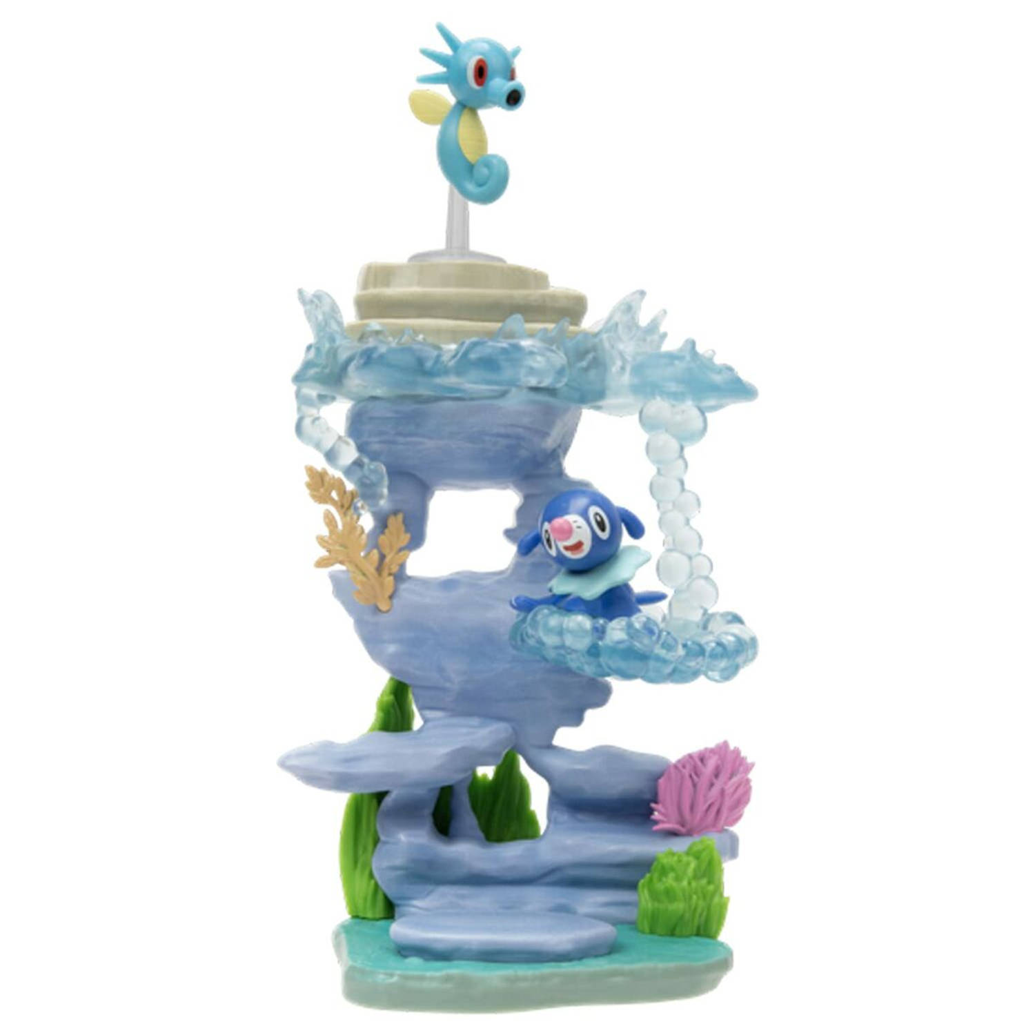 Pokémon - Onderwater milieupakket met otaquin -beeldjes en hypotrempe 5 cm - Bandai