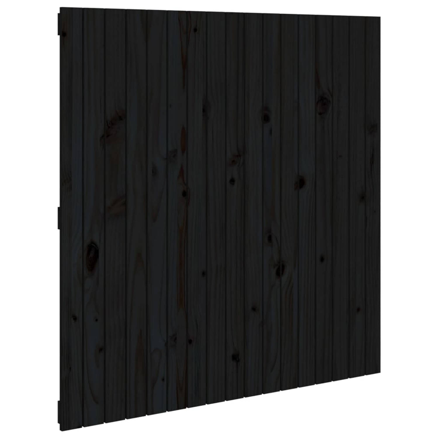 The Living Store Wandhoofdbord - Houten - Klassiek design - 108 x 3 x 110 cm - Massief grenenhout