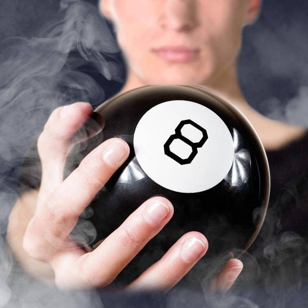 Magic 8 Ball - Vragenspel - Beantwoord Al Je Levensvragen - Geen Batterijen Nodig - Biljartbal Design - Mystic 8 Ball -
