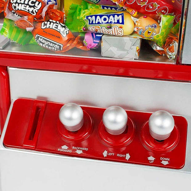 Candy Grabber - Snoepautomaat - Speelt Muziek Af - Incl. Muntjes - Snoep Grijpautomaat - Groen/Zwart