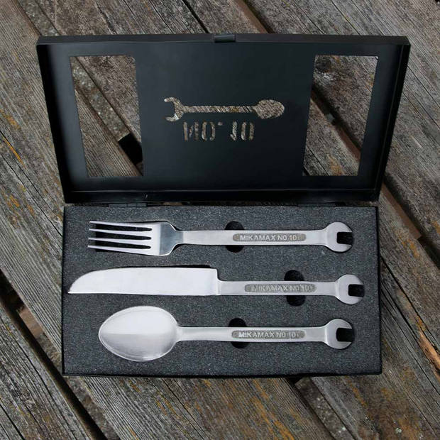 Gereedschap Bestek - No10 Wrenchware Cutlery Gift Set - Original
