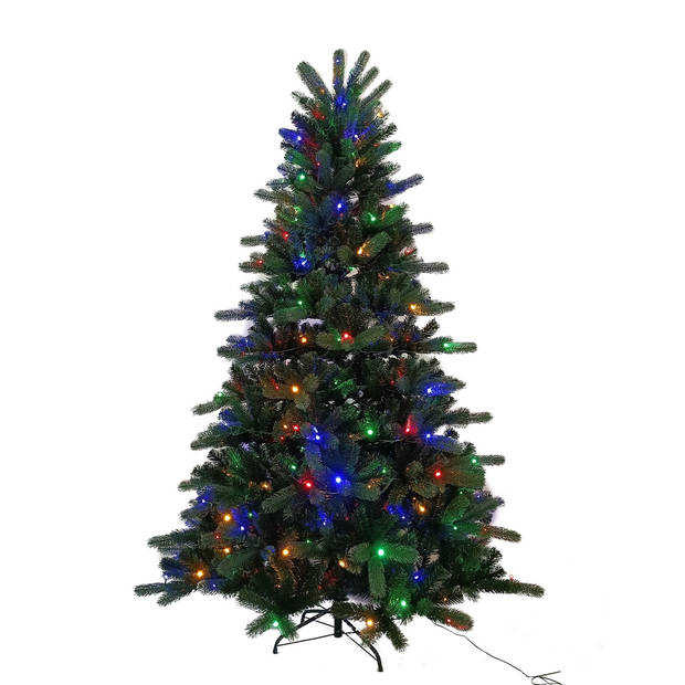 Wintervalley Trees - Kunstkerstboom Jason met LED verlichting - 150x100cm - Groen