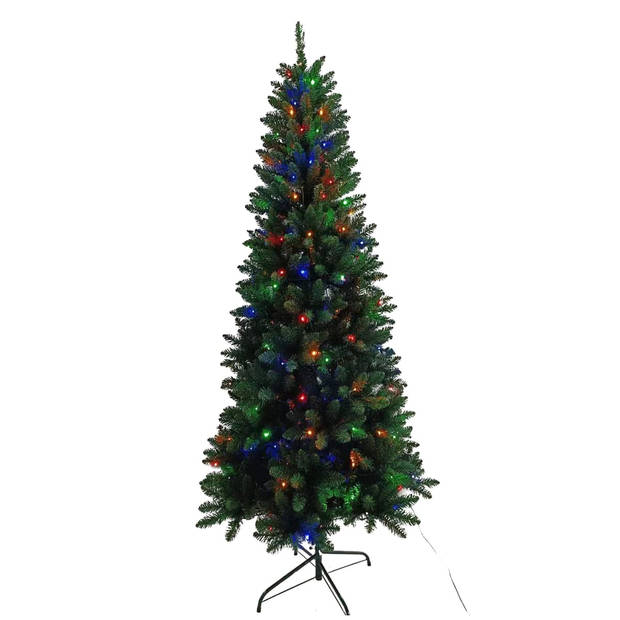 Wintervalley Trees - Kunstkerstboom Ivar met LED verlichting - 180x82cm - Groen