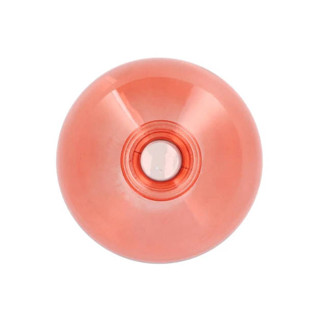 DK Design Bloemenvaas rond model - helder gekleurd glas - koraal roze - D13 x H15 cm - Vazen