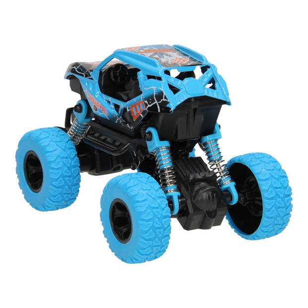 Die-cast Pull Back Monstertruck Dino, 1:32