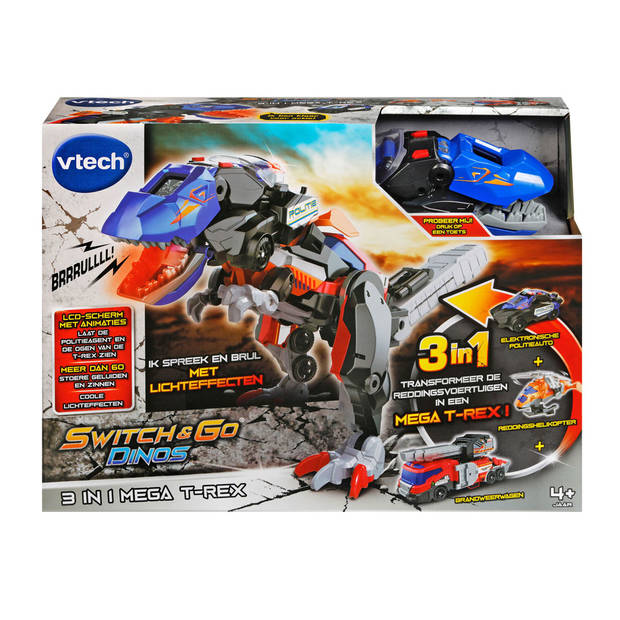 VTech Switch & Go Dino's 3 in 1 Mega T-Rex