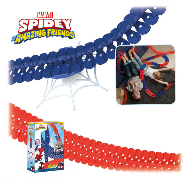 Smoby Spidey & Amazing Friends Flextreme Racebaan Uitbreidingsset, 72dlg.