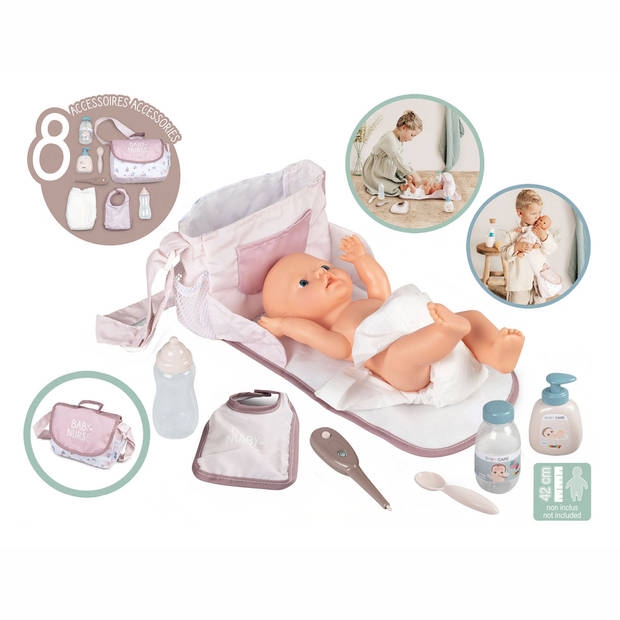 Smoby Baby Nurse Luiertas 8dlg.