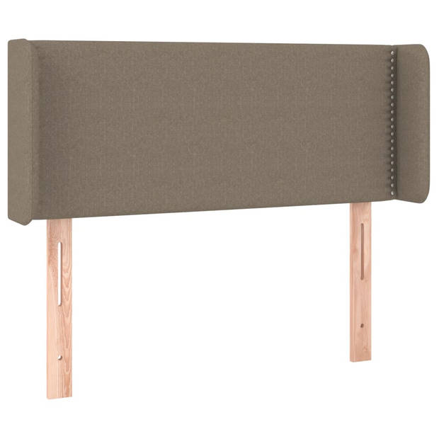 The Living Store Hoofdbord - Hoofdbord - 93 x 16 x 78/88 cm - Taupe