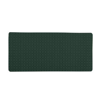 MSV Douche/bad anti-slip mat badkamer - rubber - groen -i¿½A 76 x 36 cm - Badmatjes