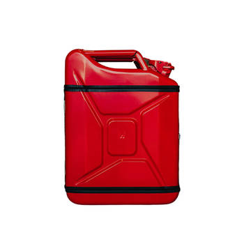 Jerrycan Pakket Rood 20L - Handige Opslagoplossing met Stijl - Uniek Meubelstuk voor Thuisgebruik - Duurzaam en