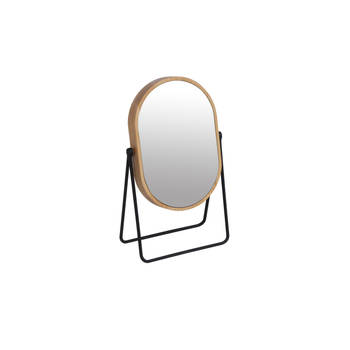 Oliva's - Spiegel - Make-up spiegel - Spiegel Staand - Tafelspiegel - Zwart frame