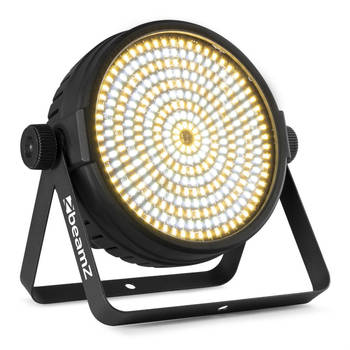 Stroboscoop - BeamZ BT430 stroboscoop lamp - 324 LED's - Warm wit en koud witte LED's - DMX en afstandsbediening