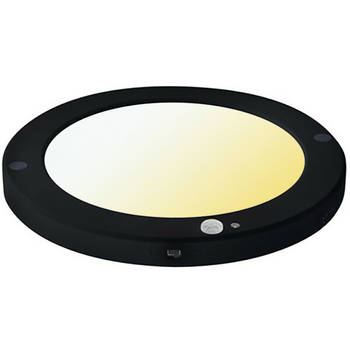 LED Plafondlamp met Bewegingssensor + Dag en Nacht Sensor - 18W - Aanpasbare Kleur CCT - 360° Zichthoek - Opbouw/Inbouw