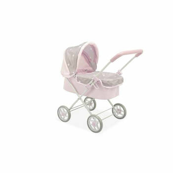 Poppenwagen Arias Emma Roze (35 x 61 x 60 cm) (handlebar height 57 cm)