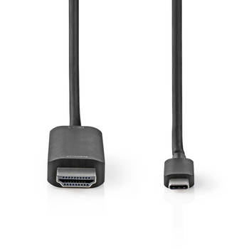 Nedis USB-C Adapter - CCGL64655BK20