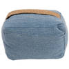 Cosy & Trendy Deurstopper - 0.22 kilo - denim blauw - oppak lus - 15 x 10 cm - Deurstoppers