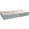 MSV opbergtas/beschermhoes beddengoed/kleding - voor onder bed - 109 x 46 x 15 cm - Opberghoezen