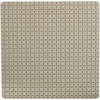 MSV Douche/bad anti-slip mat badkamer - rubber - beige - 54 x 54 cm - Badmatjes