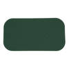 MSV Douche/bad anti-slip mat badkamer - rubber - groen - 36 x 97 cm - Badmatjes