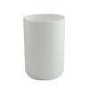 MSV Badkamer drinkbeker Porto - PS kunststof - wit - 7 x 10 cm - Tandenborstelhouders