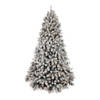 Wintervalley Trees - Kunstkerstboom Osler met LED verlichting - 210x135cm - Besneeuwd