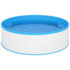 vidaXL Splasher pool met hangende skimmer en pomp 350x90 cm wit