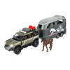 Majorette Land Rover met Paardentrailer