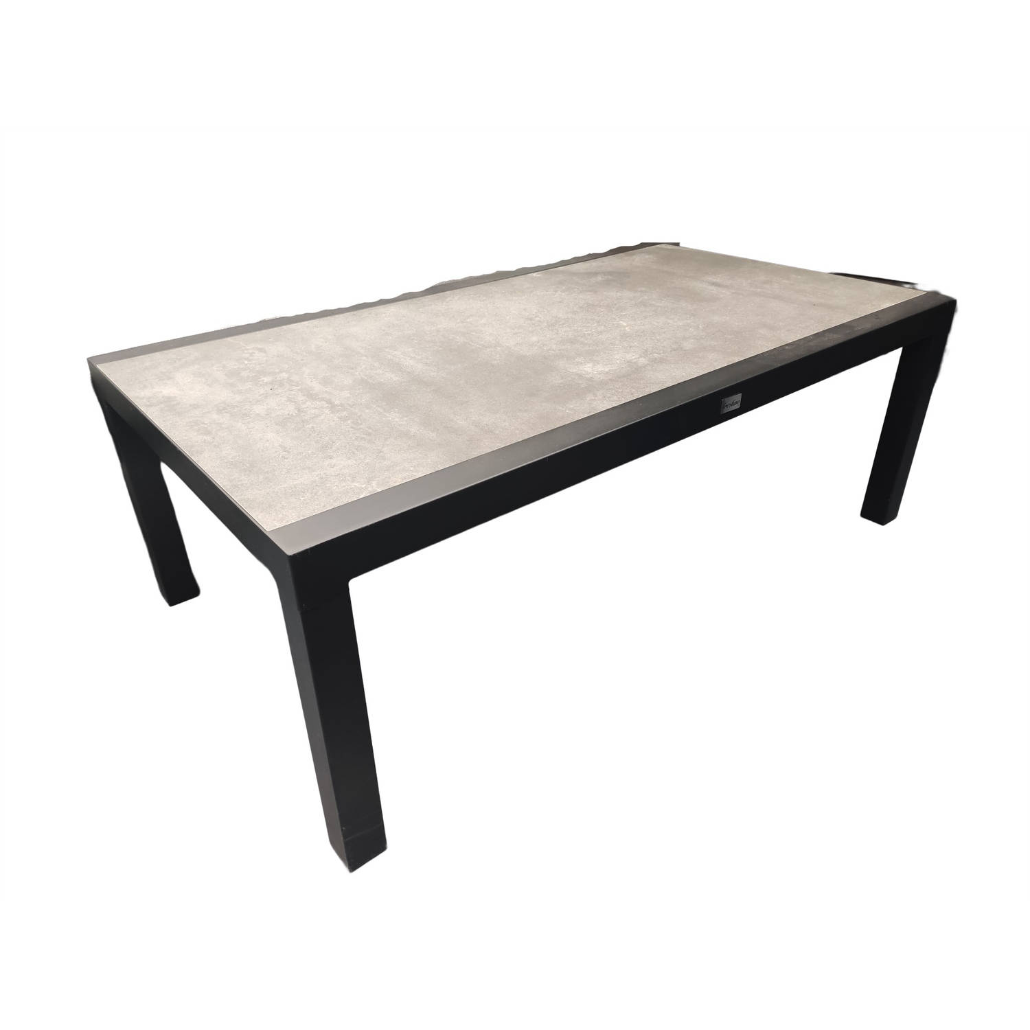 Driesprong Collection - tea table aluminium inlay antraciet