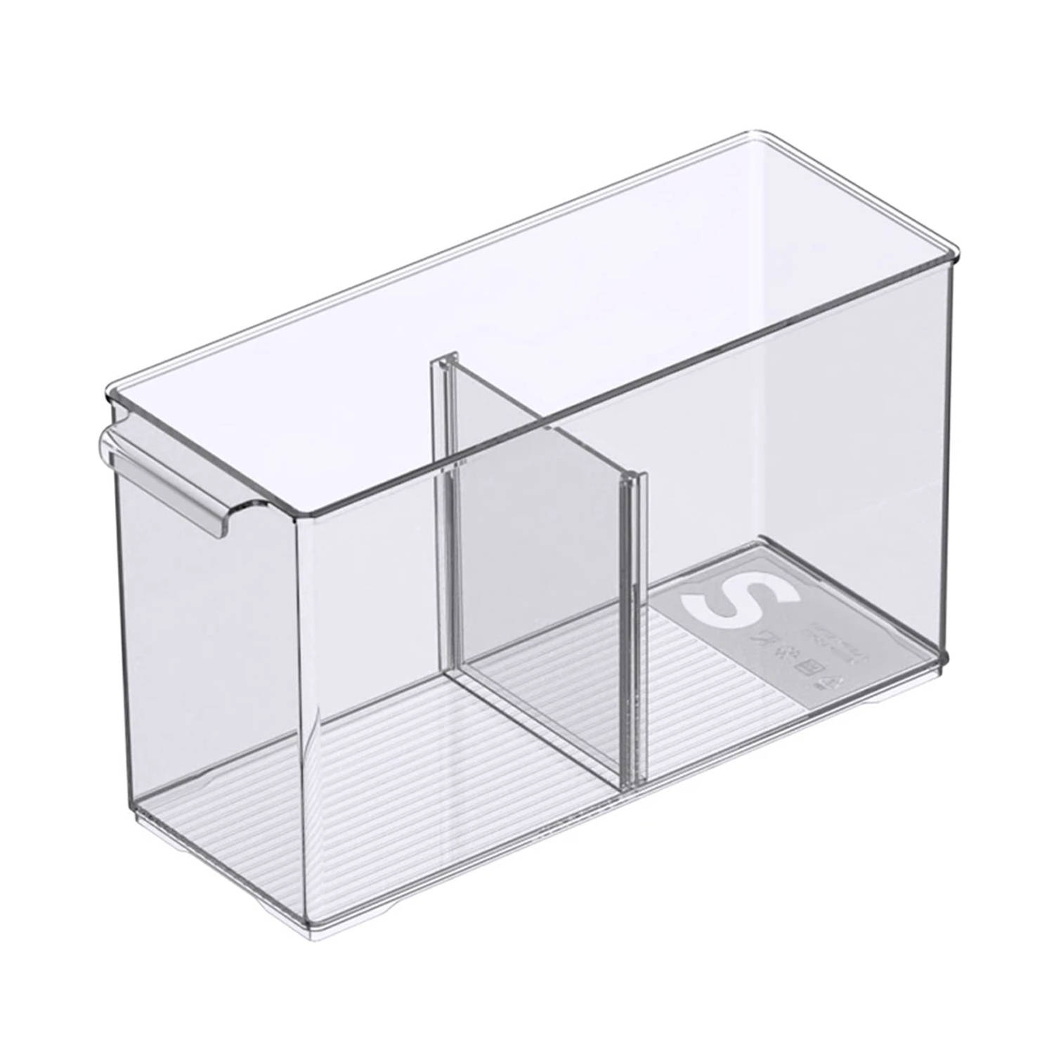 So Clever Opbergbakje Classic Clear - 10 x 27 cm (S) - Uitneembare verdelers
