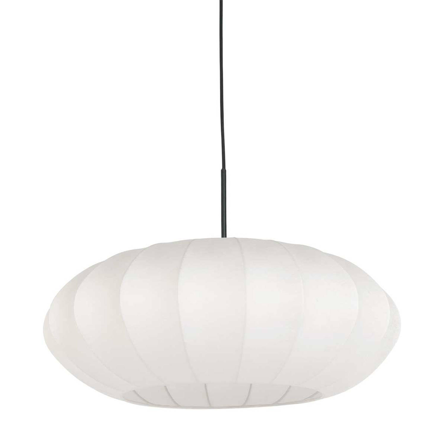 Steinhauer Sparkled light hanglamp - ø 60 cm - In hoogte verstelbaar - E27 (grote fitting) - wit en zwart
