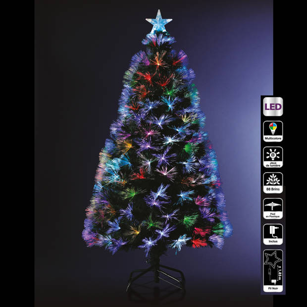 Feeric lights and christmas - fiber kerstboom - H90 cm - met licht - Kunstkerstboom
