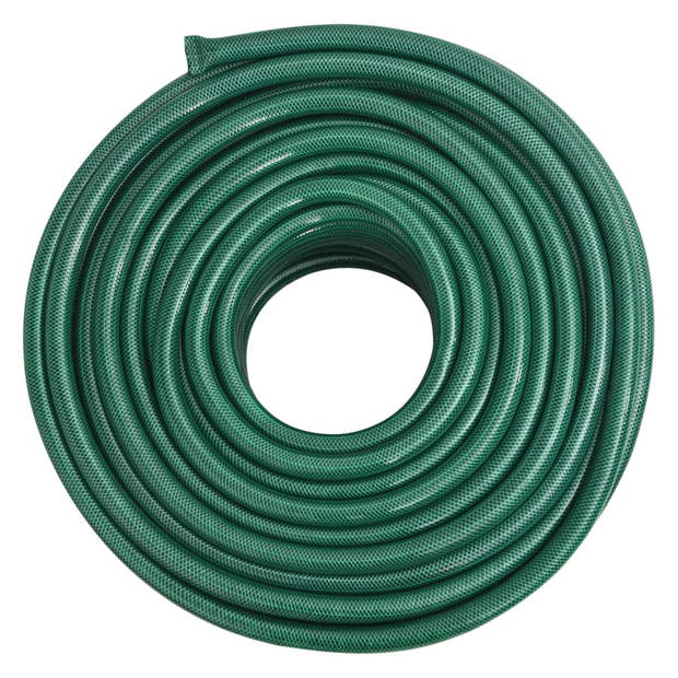 vidaXL Tuinslang 1'' 20 m PVC groen