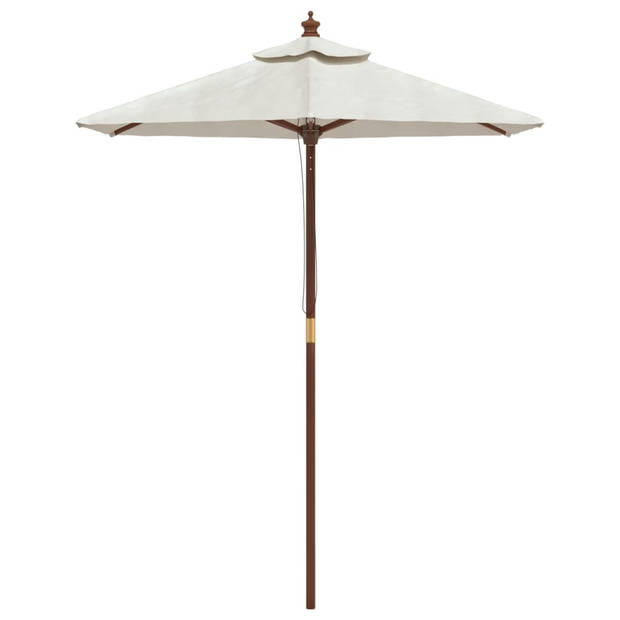 The Living Store Parasol - Classic - Tuinmeubelen - 196 x 231 cm - Zand