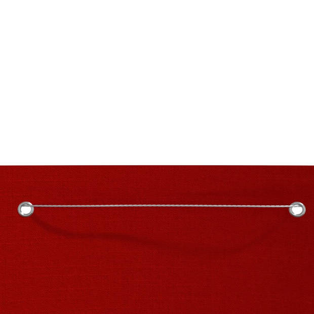 vidaXL Balkonscherm 140x240 cm oxford stof rood