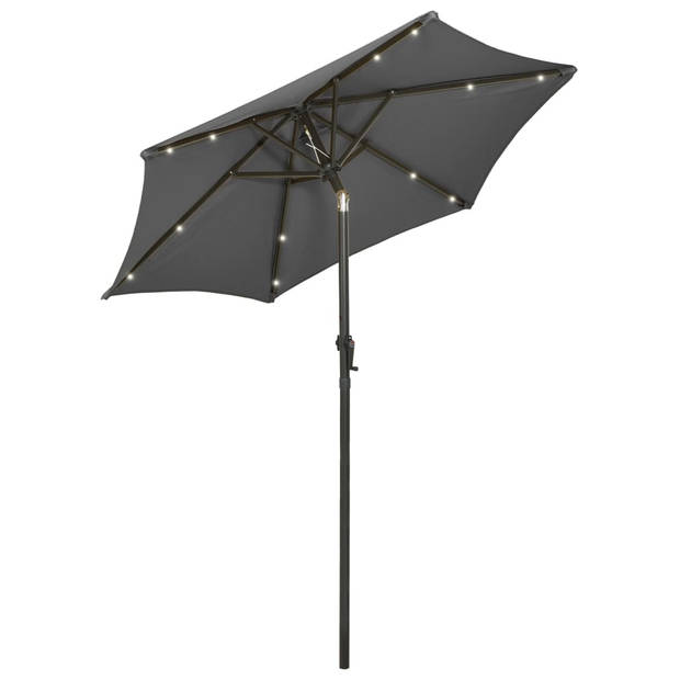 The Living Store Parasol - name - Tuin en Terras - 200 x 211 cm - UV-bescherming - Inklapbaar