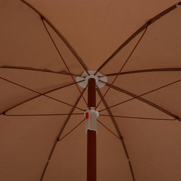 The Living Store Parasol Sunshade - 210 x 230 cm - Uv-beschermend polyester