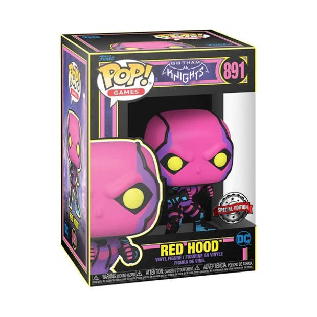 Pop Games: Red Hood (Black Light) - Funko Pop #891