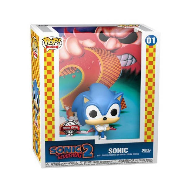 Pop Game Cover: Sonic the Hedgehog 2 - Funko Pop #01