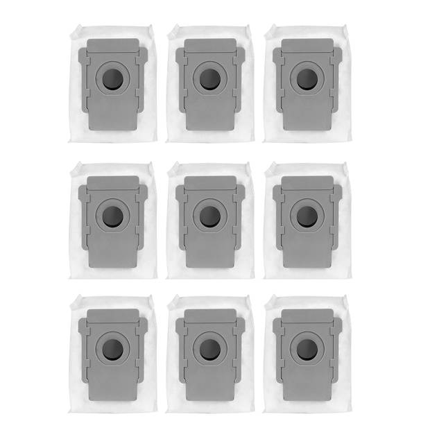 Stofzuigerzakken geschikt voor iRobot Roomba i3+ i6+ i7+ S9+ J9+ j7+ Robotstofzuiger - 9 stuks - van Zedar