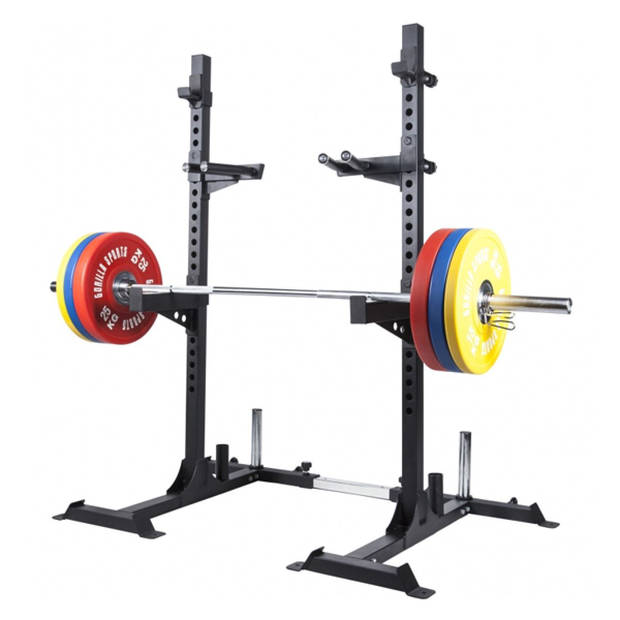 Gorilla Sports Squat Rack - Verstelbaar - Belastbaar tot 250 kg