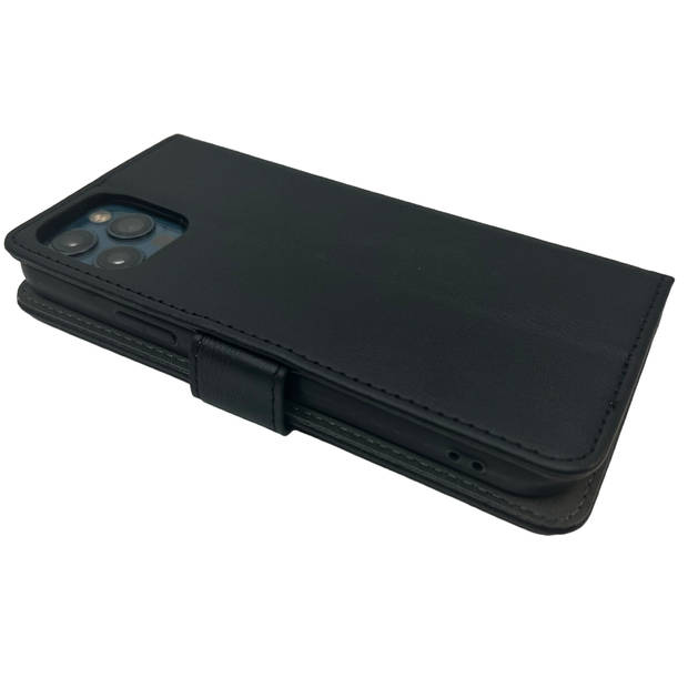 HEM Stylish Book Case (geschikt voor 13) iPhone 13 hoesje met 3 pasjesuitsnedes + fotovakje - Portemonneehoesje -