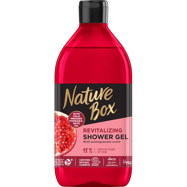 Nature Box Granaatappel Shower Gel 385ML