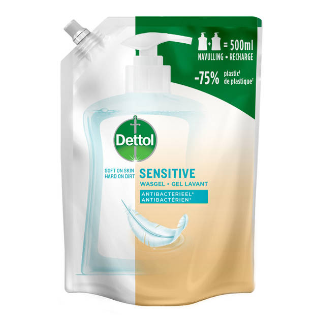 Dettol Refill Handzeep Sensitive 500ML