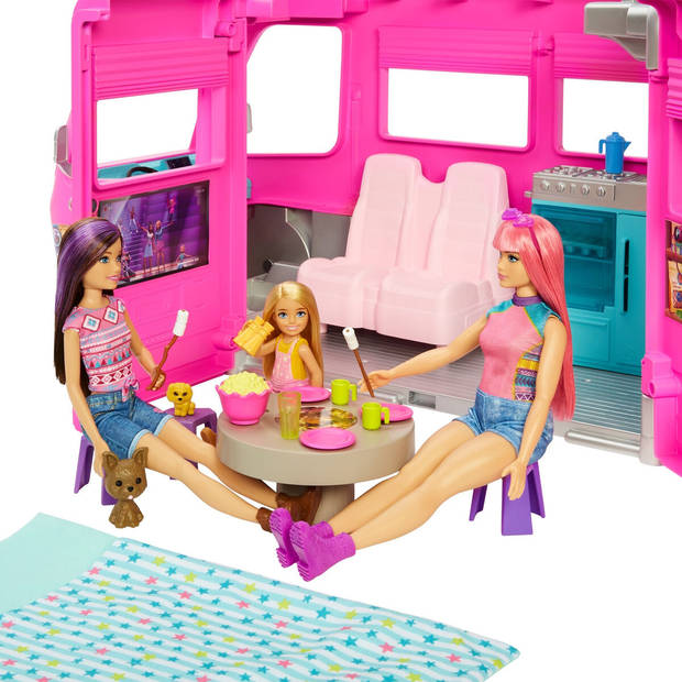 Accessoires voor poppen Barbie Mega Motorhome