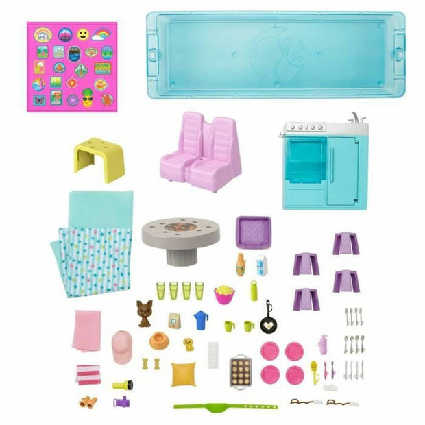 Accessoires voor poppen Barbie Mega Motorhome