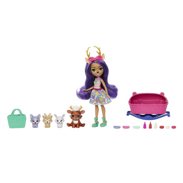 Mattel Enchantimals Baby Best Friends Pop Danessa Deer en Sprint