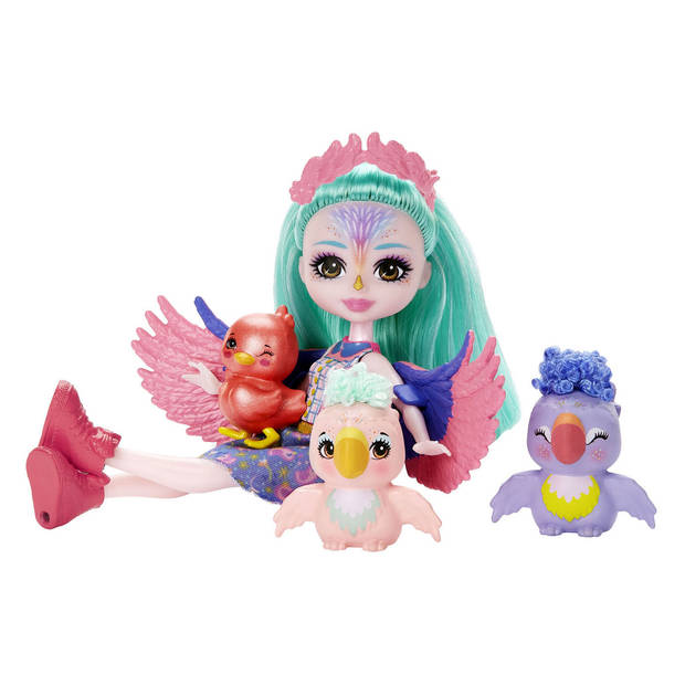 Mattel Enchantimals City Tails Pop Filia Vink en Tropic